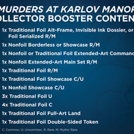 MTG Murders at Karlov Manor Collector Booster Pack