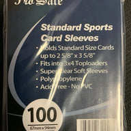 ProSafe Transparent Card Sleeves (100 pack)